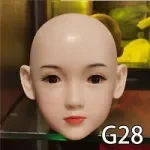 WAXDOLL Silicone Doll 165cm(5.41 ft) E-cup Full Size Lifelike Sex Doll with #GE44_2 Head
