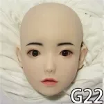 WAXDOLL Silicone Doll 165cm(5.41 ft) E-cup Full Size Lifelike Sex Doll with #GE44_2 Head