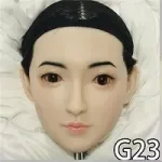 WAXDOLL Silicone Doll 165cm(5.41 ft) E-cup Full Size Lifelike Sex Doll with #GE44_2 Head