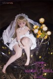 Minerva Doll 68cm S4 Body T7 Head Full Silicone Mini Sex Doll Comes with Cosplay Outfit + Stand