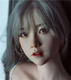 FANREAL New Body 163cm/5ft3 C-Cup Full Size Lifelike Silicone Sex Doll with Ling Head