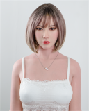 FANREAL New Body 163cm/5ft3 C-Cup Full Size Lifelike Silicone Sex Doll with Ling Head
