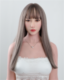 FANREAL New Body 163cm/5ft3 C-Cup Full Size Lifelike Silicone Sex Doll with Ling Head