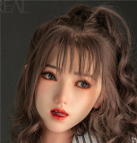 FANREAL 170 cm/5ft6 D-Cup Full Size Lifelike Silicone Sex Doll with Maria Head Tanned Skin