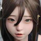 FUDOLL Full Silicone love doll 169cm H-cup #37 head in JK Uniform