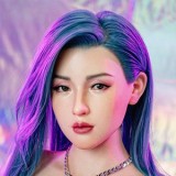Zelex 165cm(5.41 ft) F-cup Full Size Lifelike Sex Doll with #GE139-1 Head Full Silicone