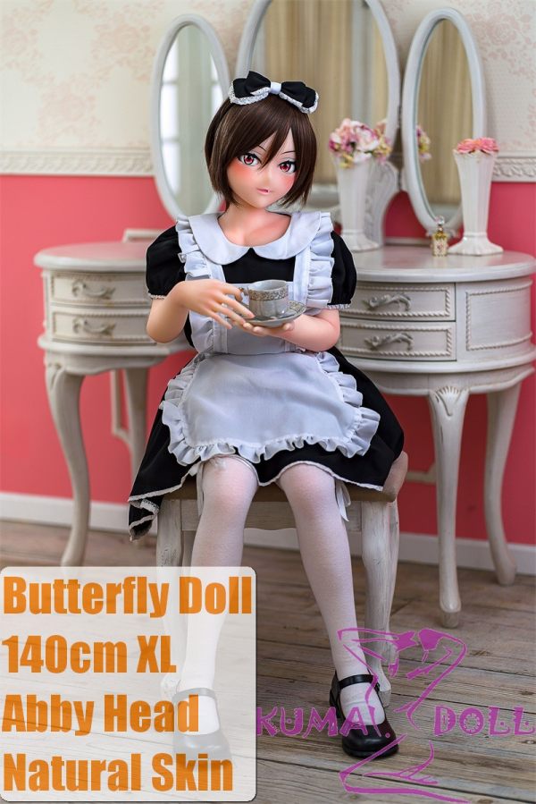 Butterfly Doll 140cm XL F-cup Abby Head Anime Doll Life-size Sex Doll Full TPE Material