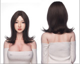 Irontech Doll Full Silicone Sex Doll B1 Head 158cm G-cup Natural Black Hair