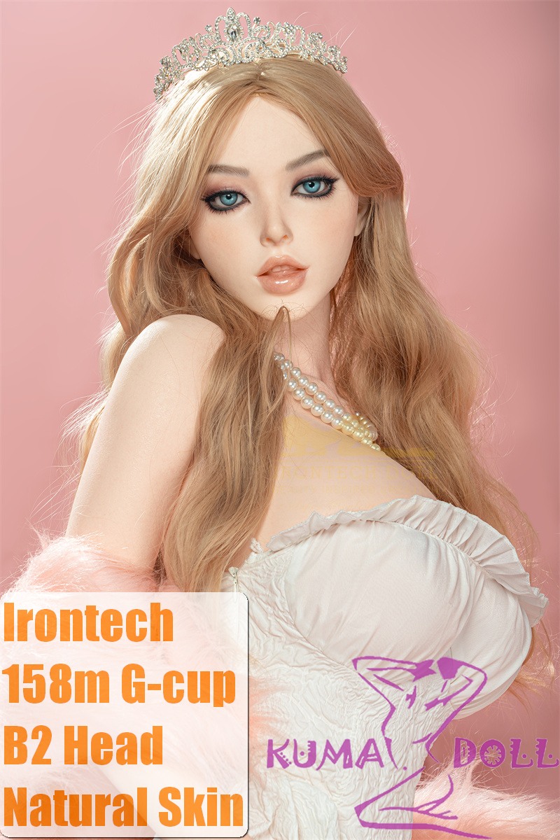 Irontech Doll Full Silicone Sex Doll B2 Head 158cm G-cup Natural Blonde