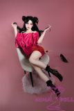 Irontech Doll Full Silicone Sex Doll B1 Head 158cm G-cup Natural Black Hair
