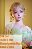 SHEDOLL Lolita type #34江小婉（Jiangxiaowan） head 165cm/5ft4 E-cup head love doll body material customizable in Green Dress