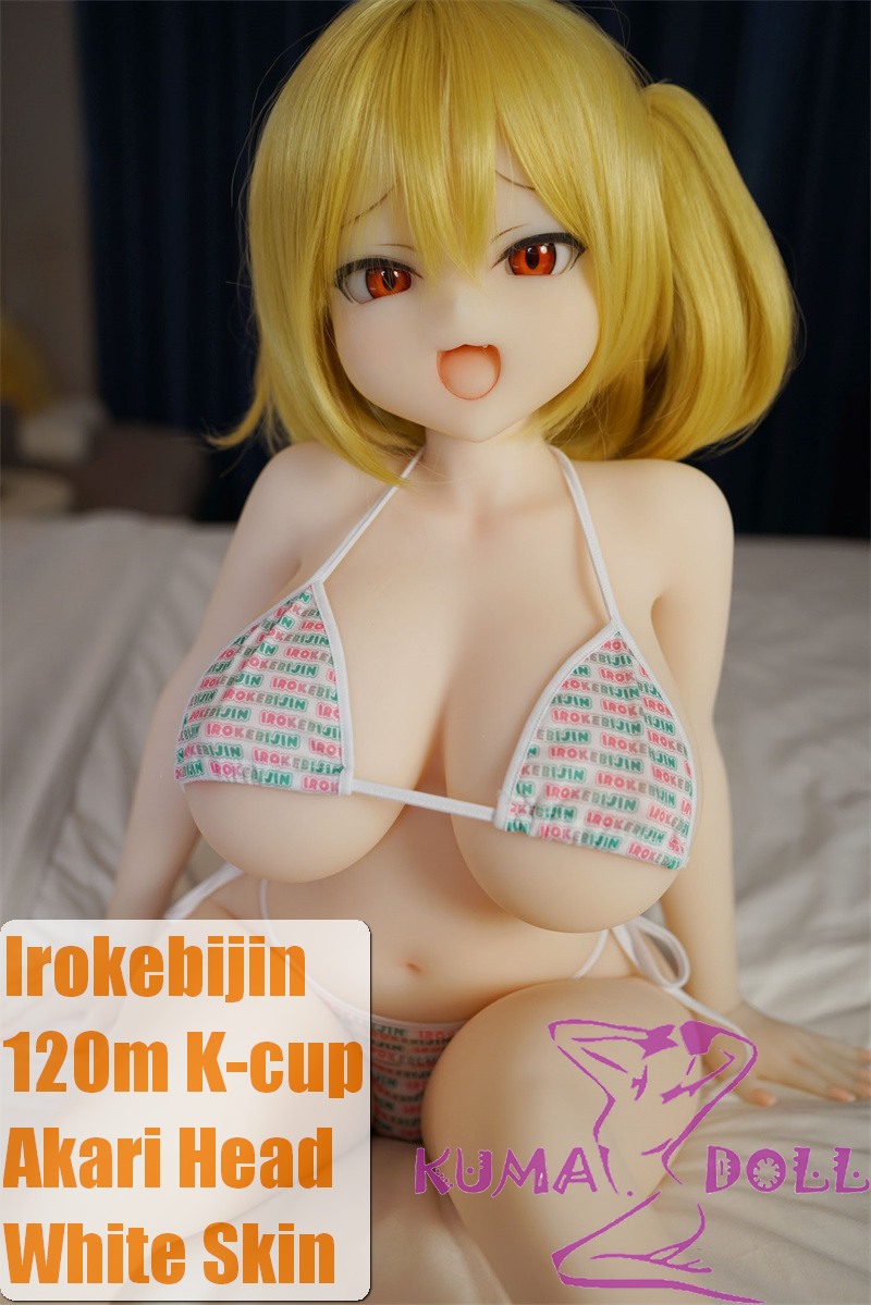 Irokebijin S-TPE Sex Doll 120cm K-cup Akari Head Huge Breast Big Ass