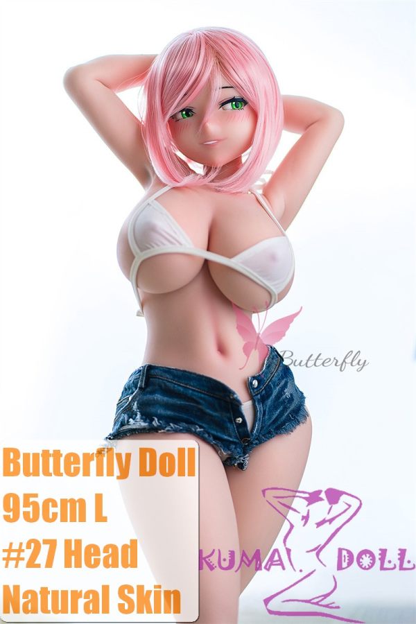 Butterfly Doll 95cm L #27 Head Anime Doll Life-size Sex Doll Full Silicone Material