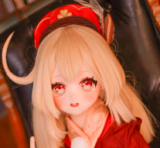 Full Moon Doll  123cm B-cup Firefly Head Soft Vinyl Head + TPE Body Anime Sex Doll