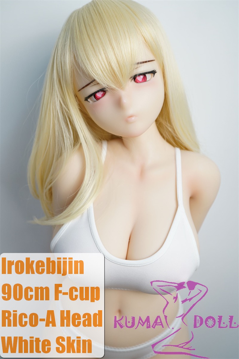 Irokebijin Full Silicone Anime Sex Doll 90cm F-cup Rico A Head