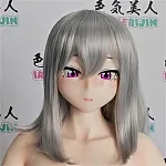 Irokebijin Full Silicone Anime Sex Doll 95cm F-cup Yui B Head