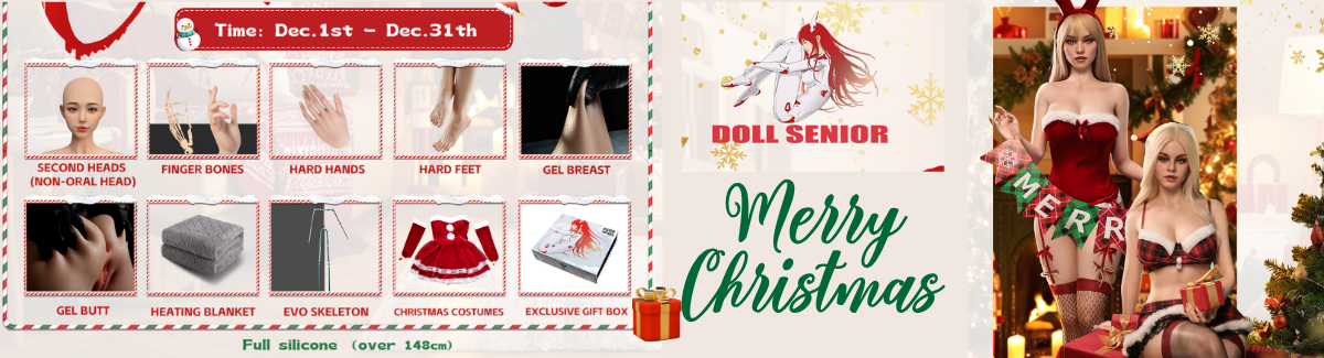 Doll Senior doll Christmas Sale banner 2024