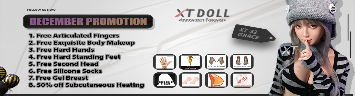 XTdoll Christmas sale banner 2024