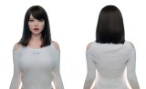 Real Lady Full Silicone Sex Doll 170cm/5ft6 C-cup Dark Tanned Skin S42 head