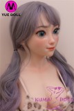 YUEdoll 145cm E-cup A2 Head Silicone Sex Doll AIO Seamless Body Selectable