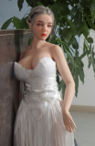 Real Girl 5kg 76cm Snow Princess head big breast sexually active super realistic figure full silicone dancer