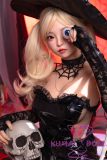 SHEDOLL Lolita type #2洛小乙 (Luoxiaoyi)  head 148cm/4ft9 D-cup love doll body material customizable Halloween Witch Edition
