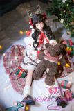 SHEDOLL Lolita type #38北栀（Beizhi-B） head 148cm/4ft9 D-cup love doll body material customizable Vampire in White Nurse Outfit