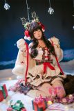 SHEDOLL Lolita type #38北栀（Beizhi-B） head 148cm/4ft9 D-cup love doll body material customizable Vampire in White Nurse Outfit