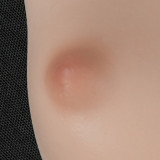 J-cute Doll Full Silicone Sex Doll 137cm A-cup AGD19 with new body makeup in White Tulle Dress