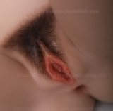 Sanhui Doll 【Adjustable Eyes】105cm A-cup #3 AIO Seamless Neck Silicone Sex Doll