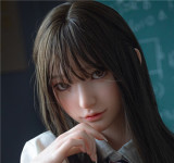 Firefly Diary 151cm A-cup Xifeng Head Full Silicone Sex Doll With Body Make-up in Coat & Beret