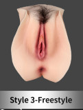 Sigafun Full Silicone Torso T-013 Megan 45cm D-cup Natural Skin Sex Doll with Rainbow Underwear
