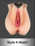 Sigafun Full Silicone Torso T-013 Megan 45cm D-cup Natural Skin Sex Doll in White Swimsuit