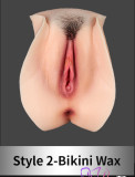 Sigafun Full Silicone Torso SG-T-014 Hannah 55cm E-cup Natural Skin Sex Doll  in White Bra and Denim Shorts