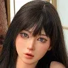 Real Lady Full Silicone Sex Doll 159cm H-cup Silky Cream Skin T1 head