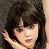 Real Lady Full Silicone Sex Doll 159cm H-cup Silky Cream Skin T1 head