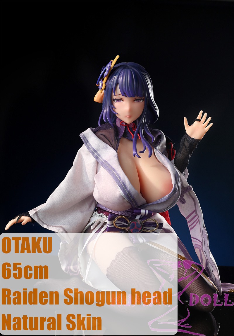 OTAKU Raiden Shogun Head 65cm Mega Breasts PVC Head+ Silicone Body from Genshin Impact