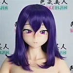 Irokebijin S-TPE Sex Doll 95cm F-cup Akane Head in Blue Dress