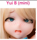 Irokebijin S-TPE Sex Doll 95cm F-cup Akane Head in Blue Dress
