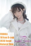 FUDOLL 161cm F-Cup Sex Doll – J036 Head, White Dress
