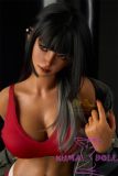 Irontech Doll Full silicone love doll 161cm/5ft3 F-cup S14 Head Skin Color-Dark Tanned