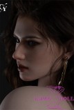 TOP-CYDOLL 176cm E-Cup Elva Head Full Silicone Doll Elegant Suit Lady