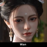 TOP-CYDOLL 167cm D-Cup Wan Head Full Silicone Doll in Student Uniform
