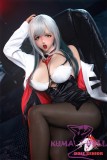 Doll Senior Rayvenado Head 161cm F-cup Full Silicone Sex Doll with Body Make-up