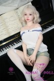 YUEdoll 140cm E-cup A3 Head Silicone Sex Doll AIO Seamless Body Selectable Playing Piano