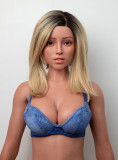 Lusandy Doll Full Silicone Heidi Head 159cm G-cup Sex Doll with Body Make-up