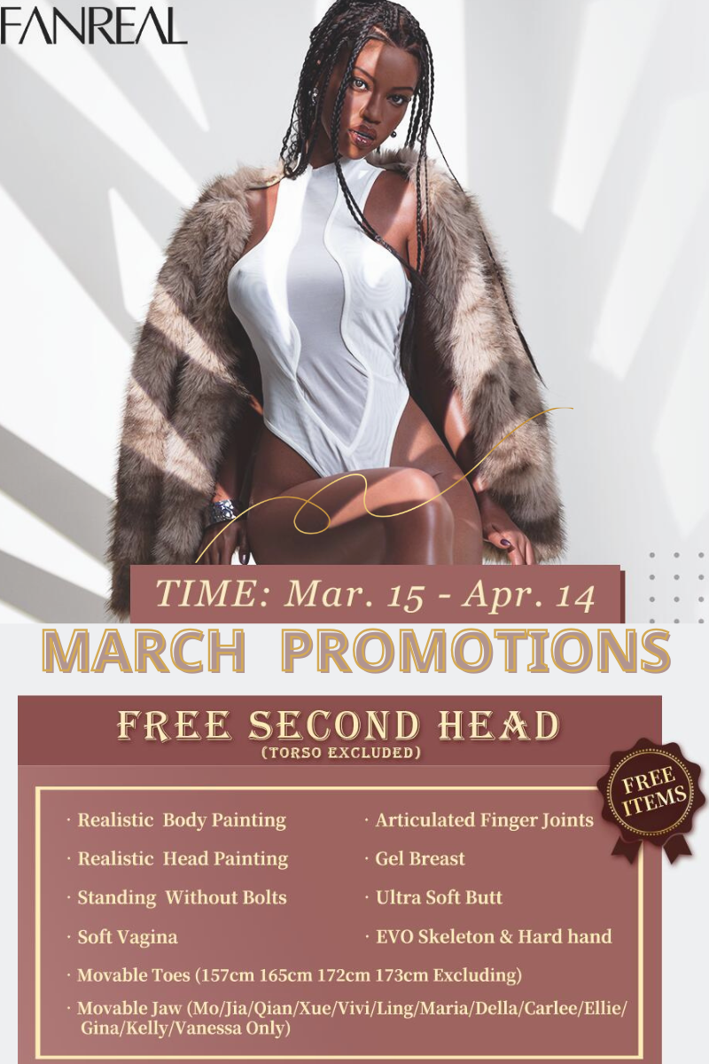 FANREAL Life-size Sex Doll Promtion Page 【2025.3.15-2025.4.14】