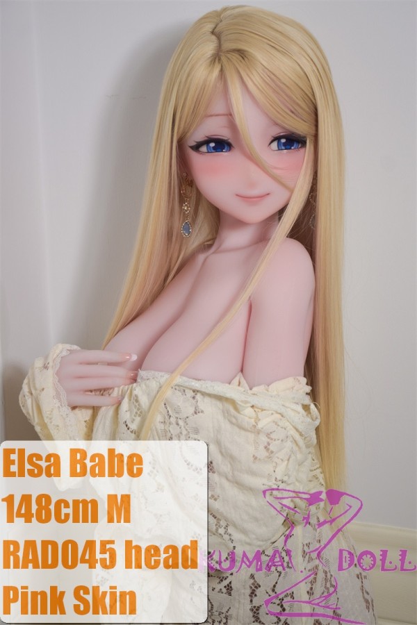 Elsa Babe 148cm M 望月利世 Mochizuki Rize RAD045 Head Full Silicone Life Size Anime Sex Doll