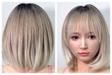 【Artist Makeup 】Top Sino Doll 162cm G-cup T37 head Artist Makeup Head RRS+ Makeup selectable Beach Vacation in Floral Dress