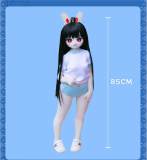 MOZU DOLL 85cm Paimon Soft vinyl head  with light weight TPE body easy to store and use (body material selectable)